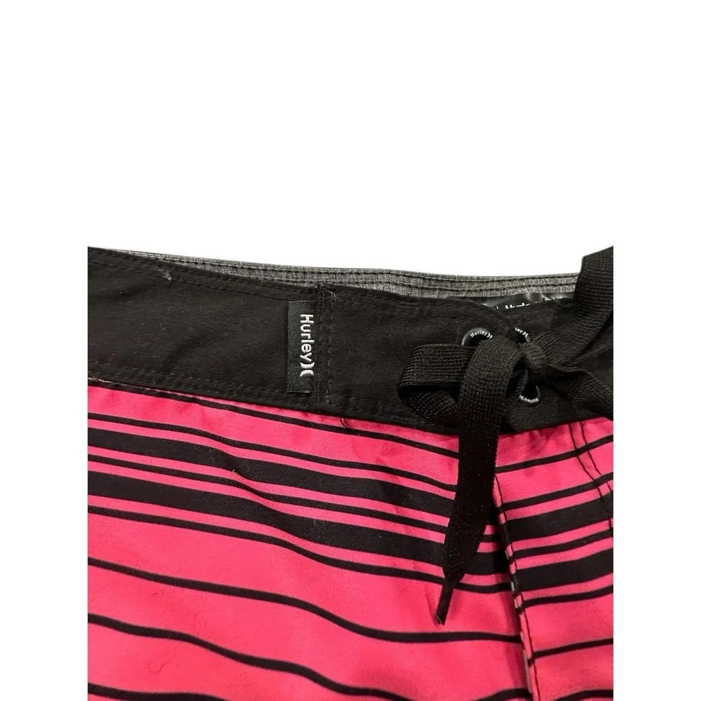 Hurley Board Shorts Boys Size 18 Drawstring‎ Multi Color Youth Beach Surf EUC